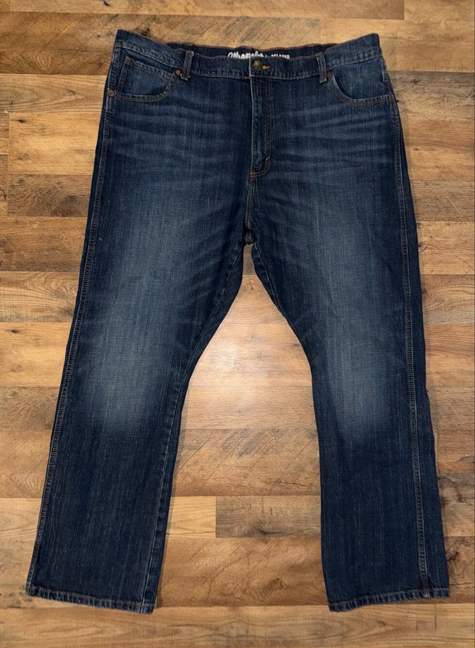 Wrangler retro men’s relaxed boot blue jeans